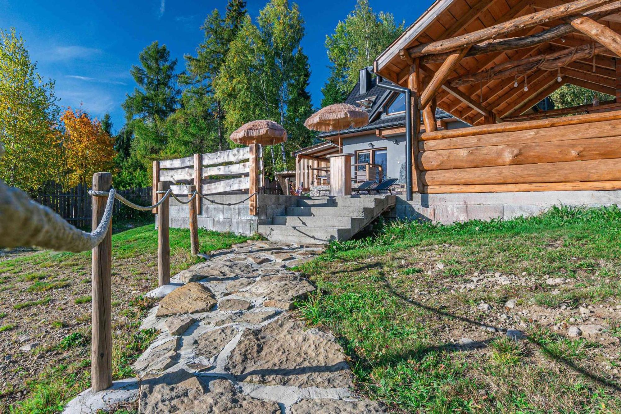 Lesne Zacisze Villa Nowy Targ Eksteriør billede