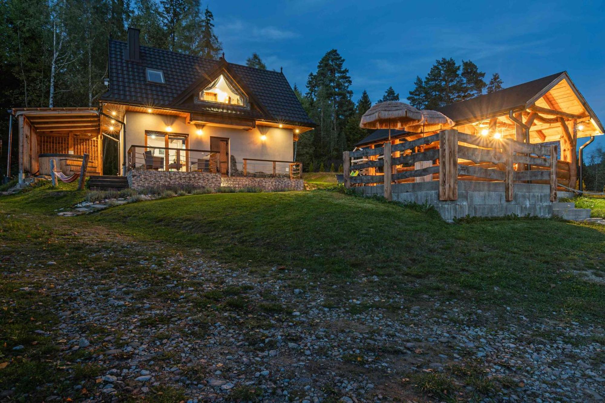 Lesne Zacisze Villa Nowy Targ Eksteriør billede